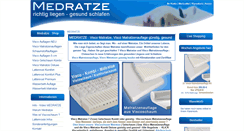 Desktop Screenshot of medratze.de